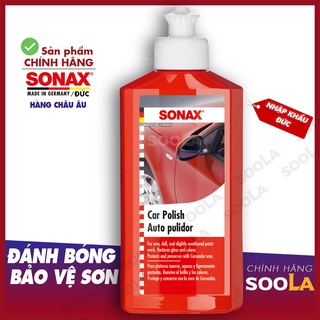 Kem đánh bóng ô tô xe máy sonax car polish 250ml 300100