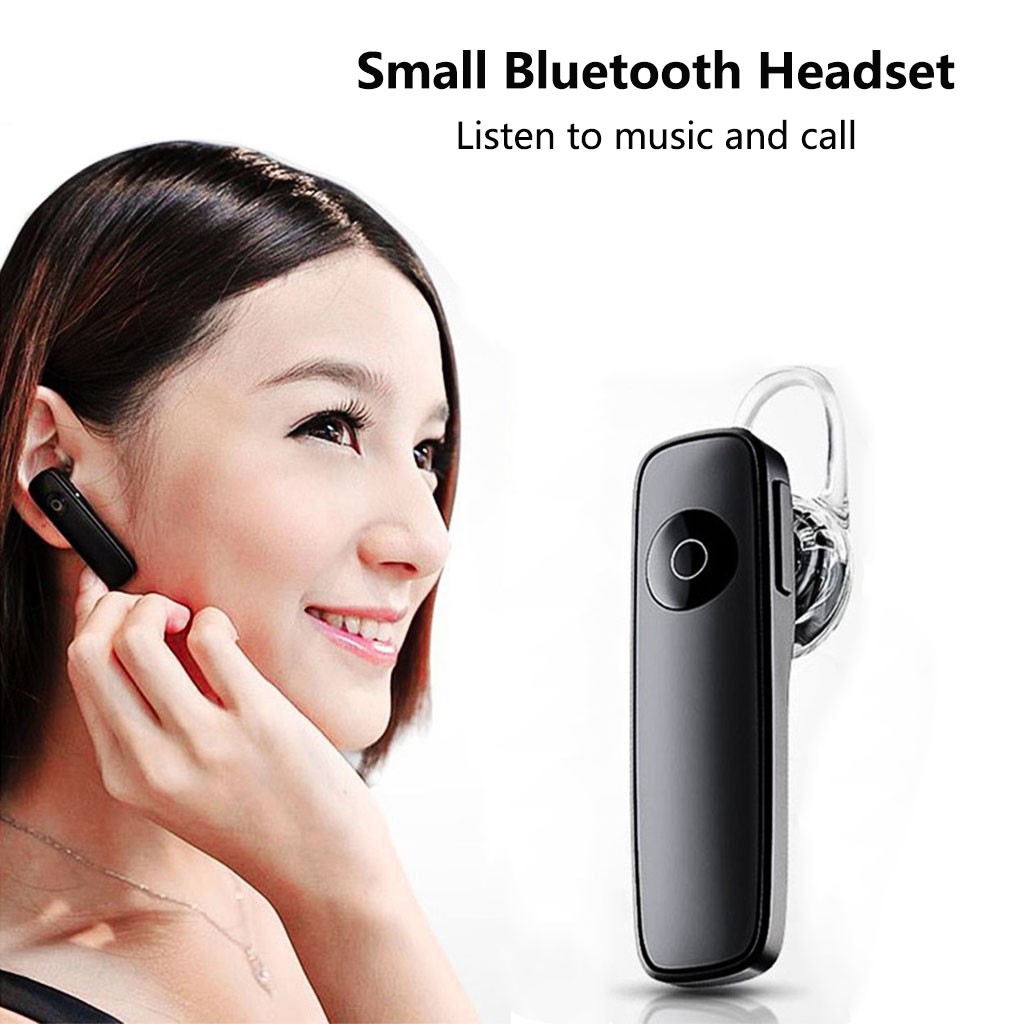 Hot Sell!Wireless Bluetooth Earphone Stereo Bass  Noise Reduction M165 Mini Earbuds Hands1-FRee Headset Universal for Phone