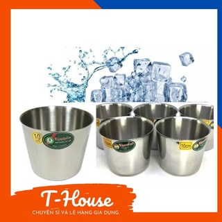Ly INOX làm đá,làm bánh, nướng -Ly làm đá inox cao cấp hàng dày nhiều size