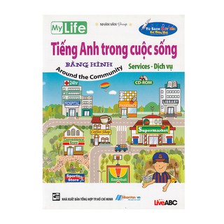 Sách - Tiếng Anh Trong Cuộc Sống Bằng Hình - Dịch Vụ - Kèm File Âm Thanh - 8935072871758