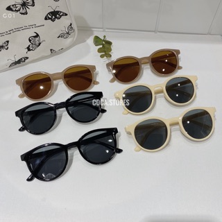 [G01] Kính mắt ulzzang thời trang gọng tròn so cool (Có sẵn/ảnh thật)