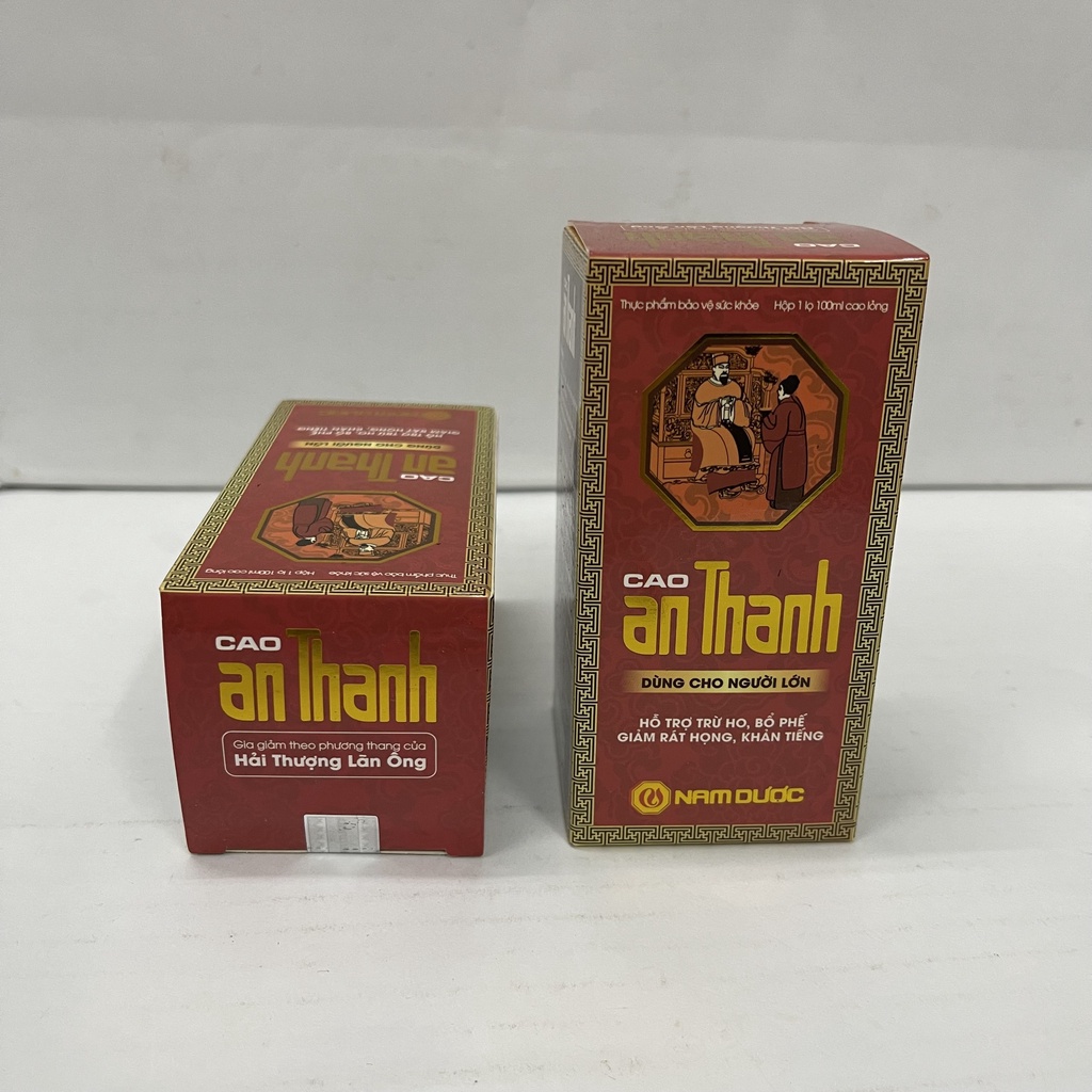 CAO AN THANH HỖ TRỢ HO BỔ PHẾ GIẢM RÁT HỌNG KHÀN TIẾNG