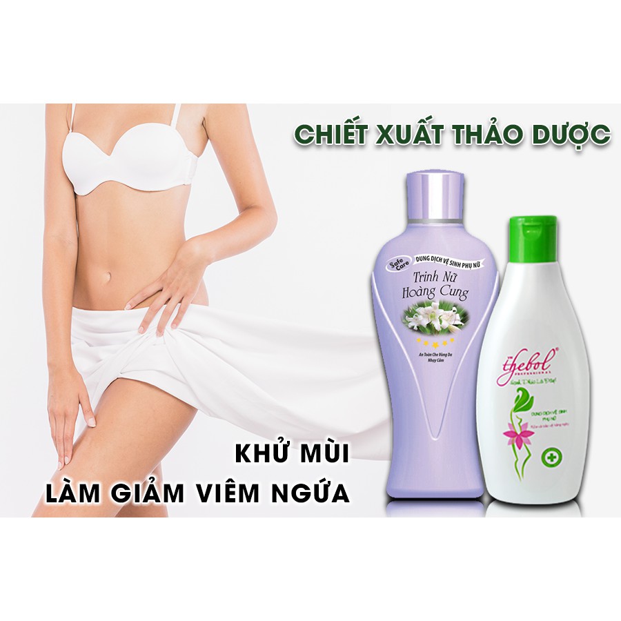 Dung dịch vệ sinh phụ nữ trinh nữ hoàng cung Thebol 150g