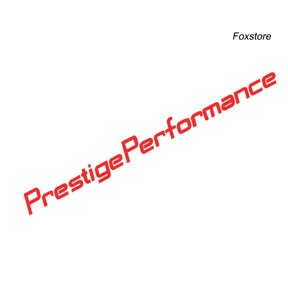 FS Miếng Dán Chữ Prestige Performance Trang Trí Laptop Suv K1