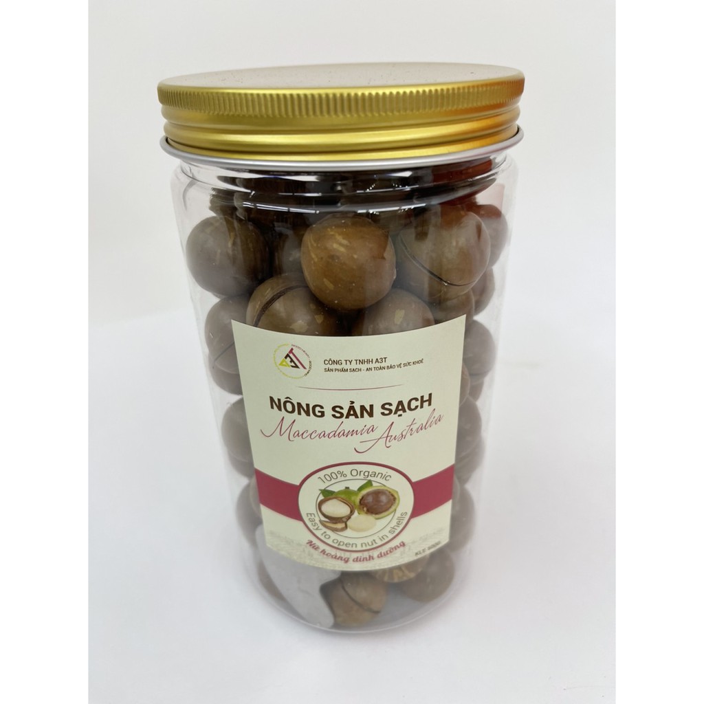 Hạt mắc ca Maccadamia Australia Úc 500G [ Công ty A3T Việt Nam ]