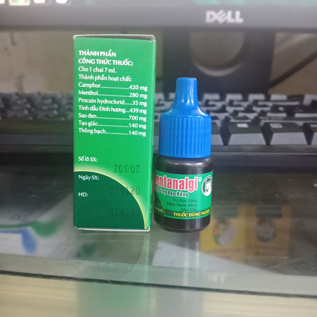 Nước chấm răng Dentanalgi 7ml.