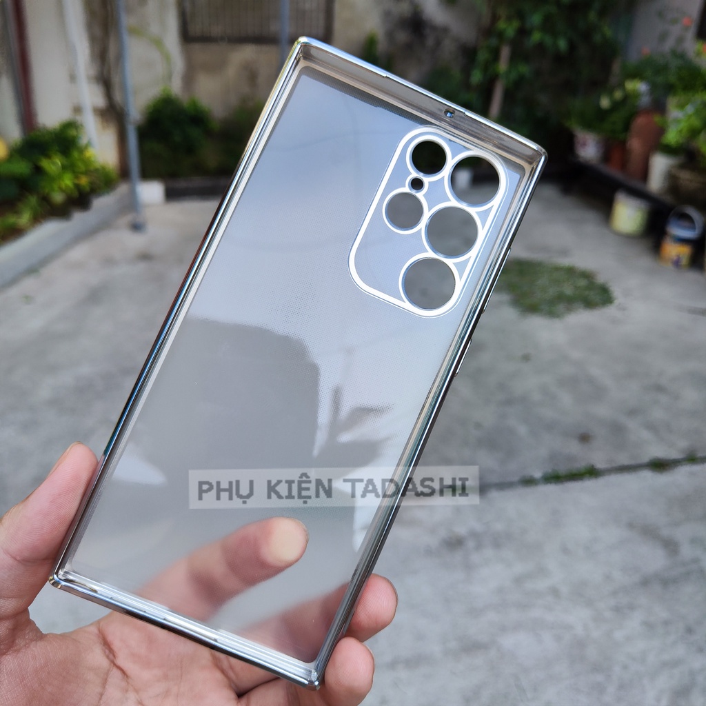 Ốp lưng nhám dẻo viền màu Samsung S22/ S22 Plus/ S22 Ultra, S21/ S2FE S21 Plus S21Ultra Không Bám Vân Tay Bảo Vệ Camera
