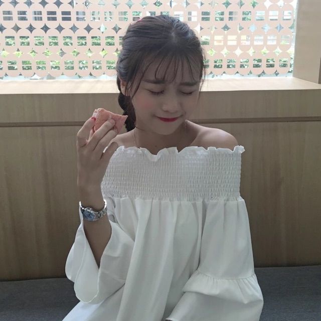 Áo trễ vai lơ lưng(ảnh thật cuối)