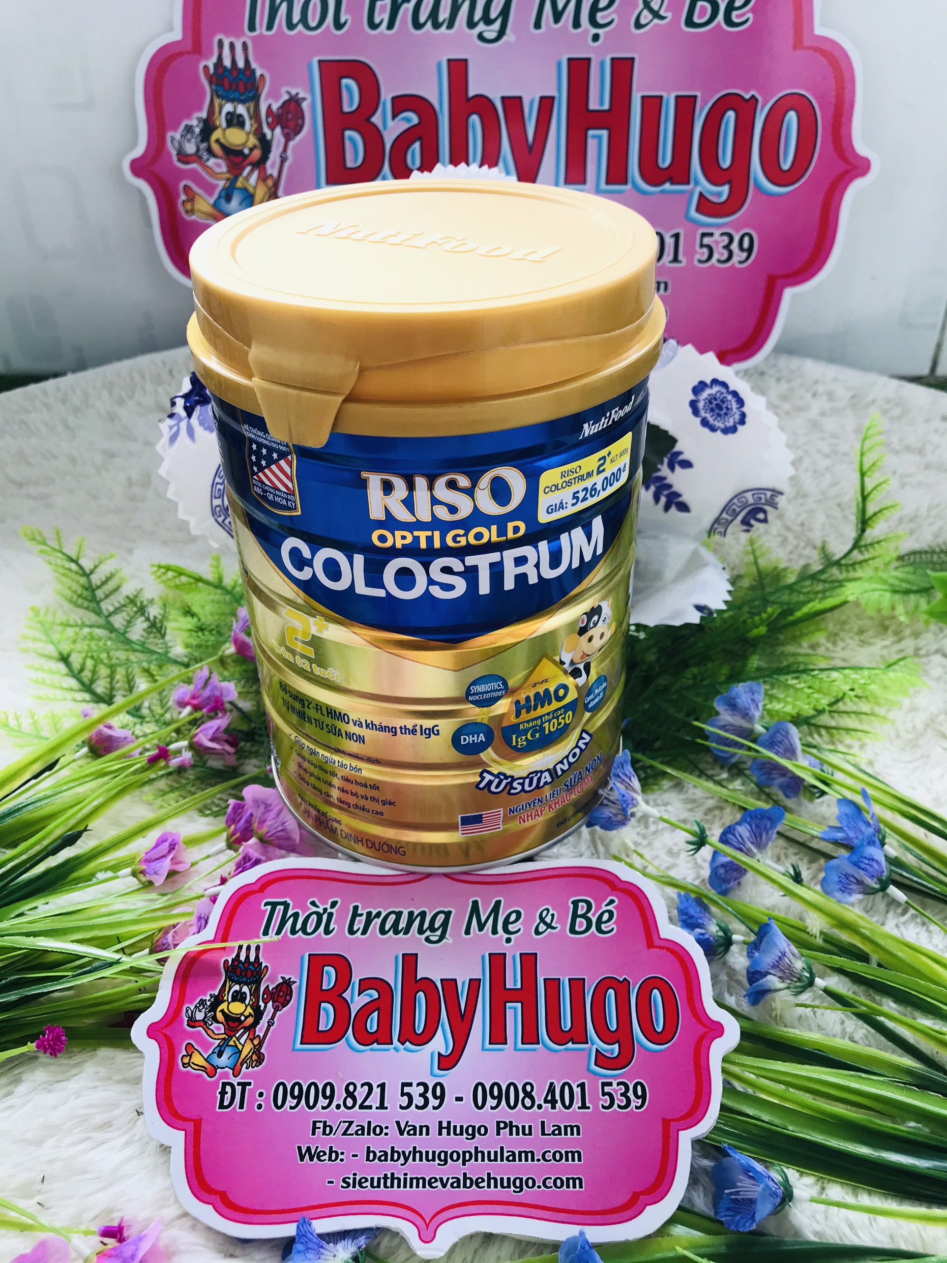 [HSD 2022] Sữa Riso OptiGold Colostrum 2+ 800G