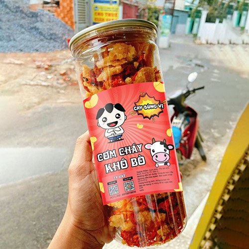 Cơm cháy lắc khô bò 300g giòn rụm thơm ngon giá tốt - Ăn vặt TYVATFOOD Hà Nội cùng đặc sản các miền ngon giá rẻ | BigBuy360 - bigbuy360.vn