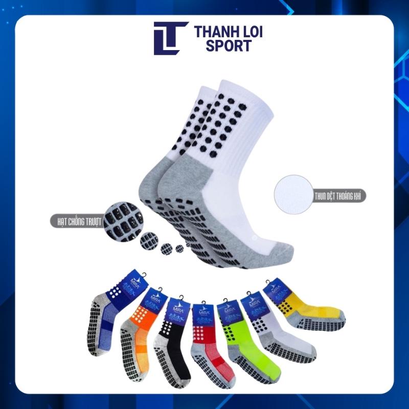 Tất chống trơn, vớ chống trơn thể thao bóng đá, bóng chuyền, bóng rổ nhiều màu