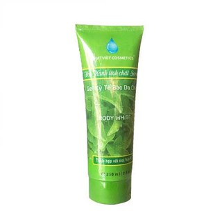 Gel kỳ tế bào da chết dành cho Body trà xanh serum Nhật Việt Cosmetics 250ml
