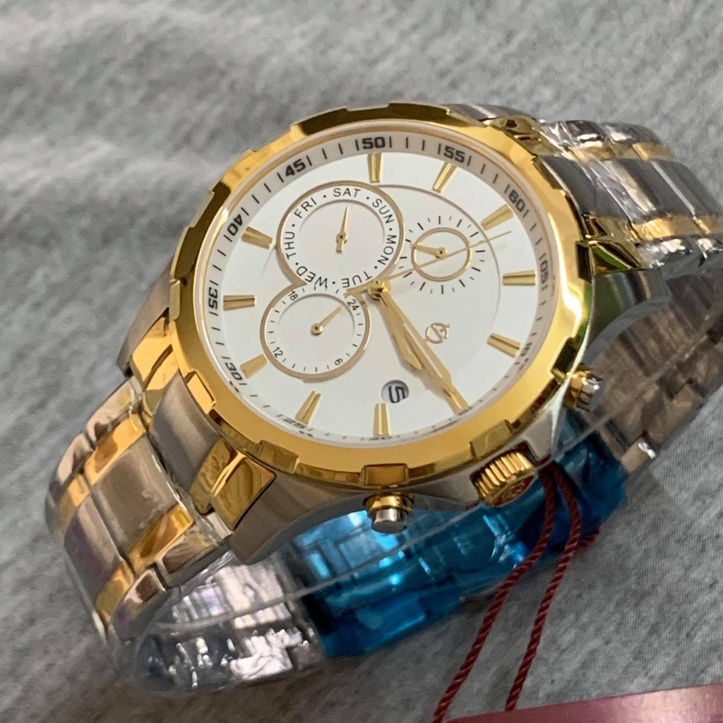 Đồng hồ Sunrise Nam chính hãng Nhật Bản DM759SWA.SG.T kính saphire chống trầy - bảo