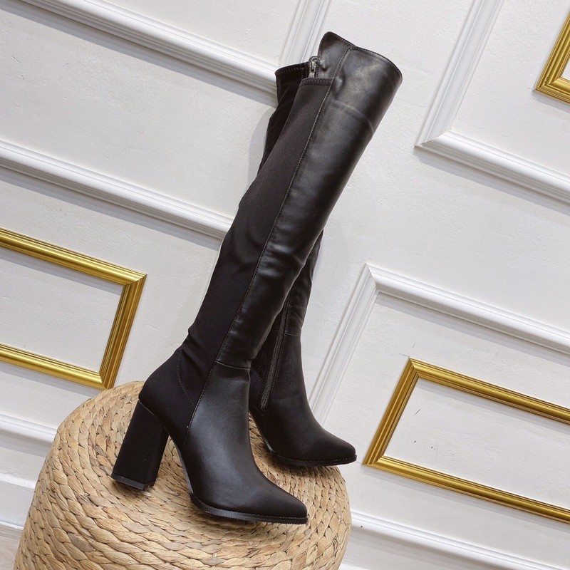 💕💕💕💕Bốt đùi vạt da hàng QCCC chất chun fullbox | BigBuy360 - bigbuy360.vn