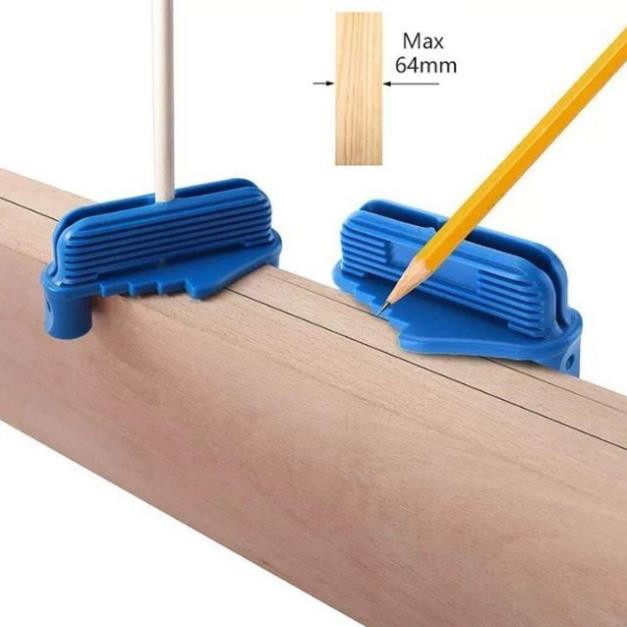 Dụng cụ định vị lấy dấu đường tâm - Thước đo làm mộc cắt gỗ (DCG)