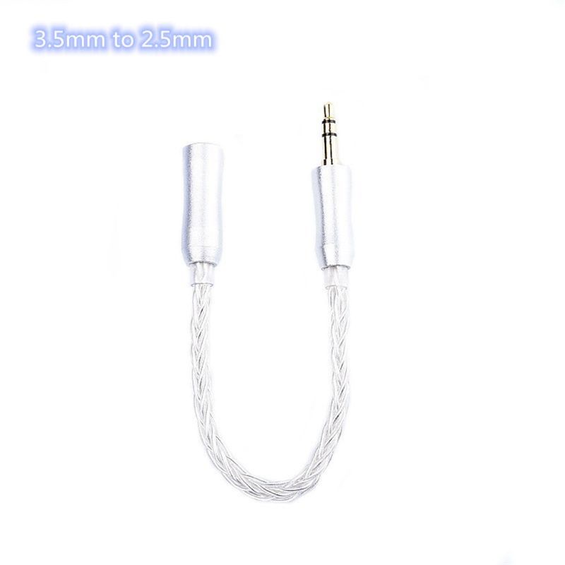 Cáp ChuyểN ĐổI Âm Thanh Trong SuốT Từ ĐầU CắM 3.5 / 2.5mm Sang Lỗ CắM 4.