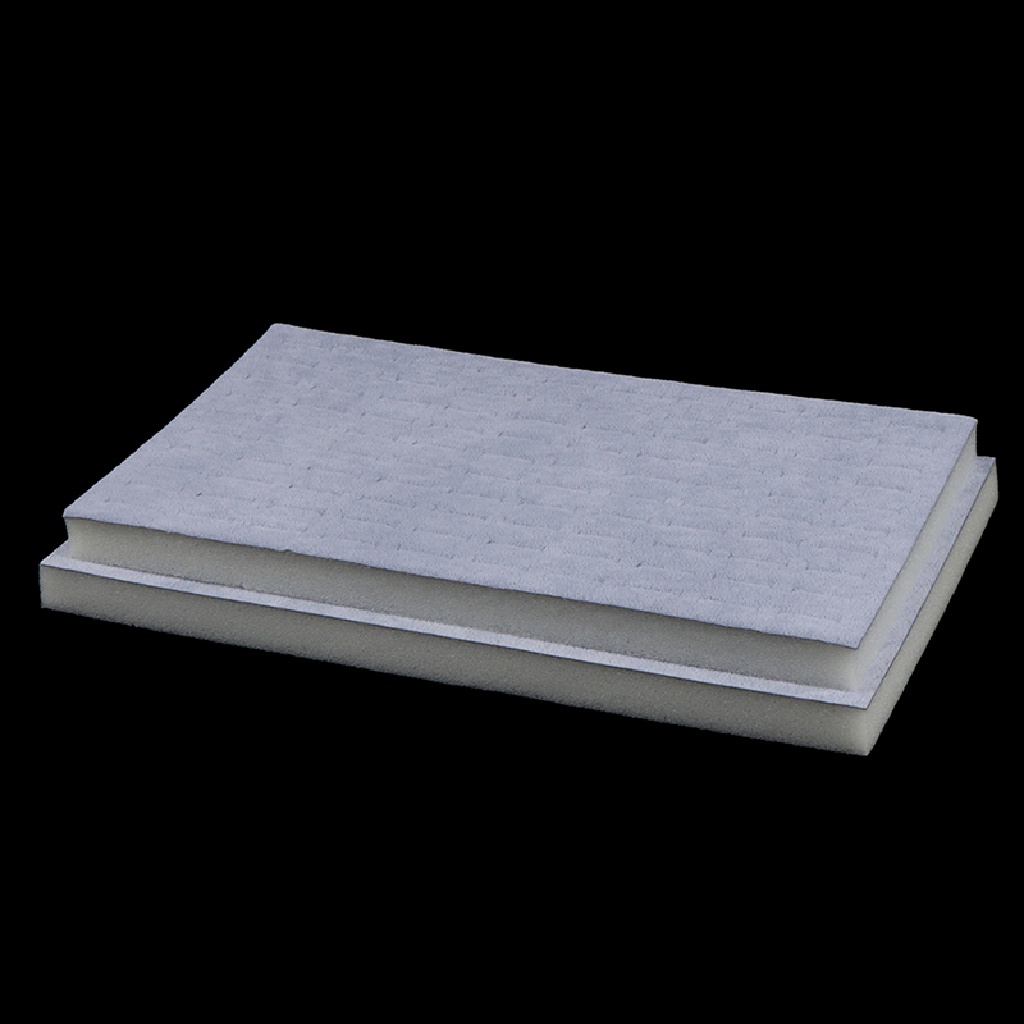 1 Khay Đựng Trang Sức Bằng Xốp Lót Nhung DIY