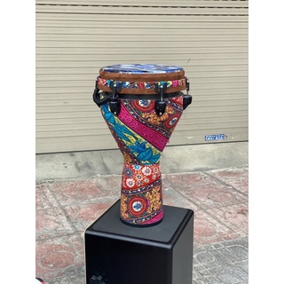 Trống Djembe châu Phi 10 inch bọc vải