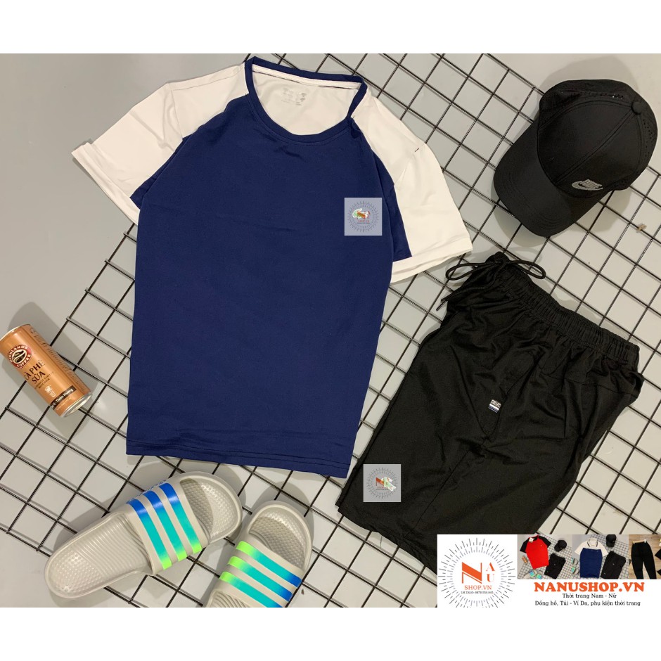 Bộ quần áo hè ❤FreeShip❤  cổ tròn/bẻ 4 màu lựa chọn, chất polo cá sấu thoáng mát.