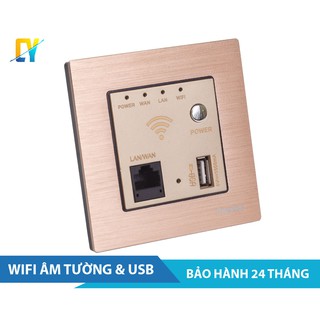 Ổ WIFI ÂM TƯỜNG & LAN mã TK-WF1U