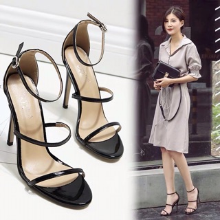 Giày sandal 2 quai Bích phương got nhọn 9p