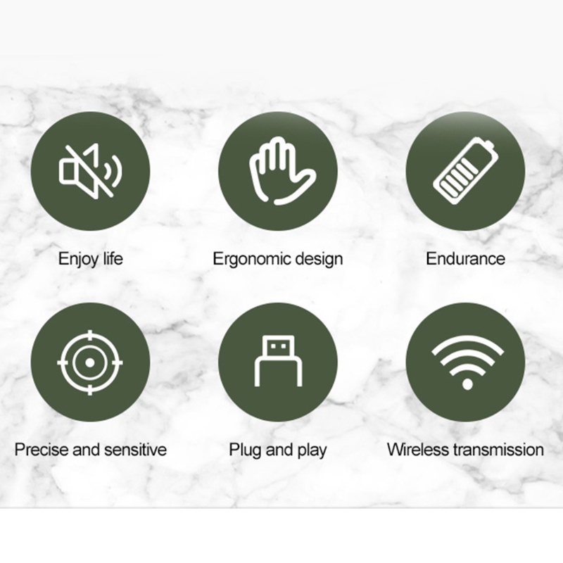 Chuột không dây 2.4G 3200dpi