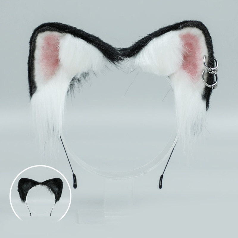 Băng Đô Tai Chó Lông Dài Hóa Trang