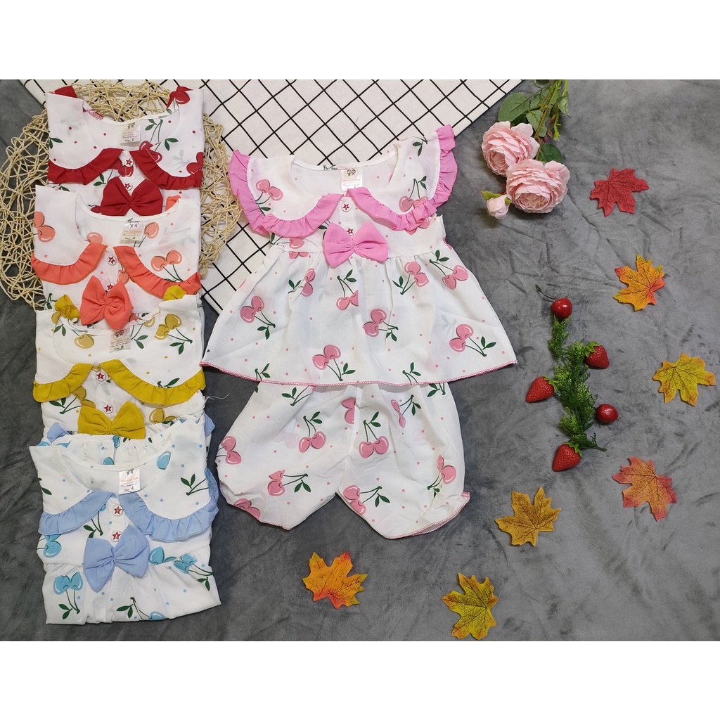 Combo 3 Bộ Tơ Xốp Tay Ngắn Bé
