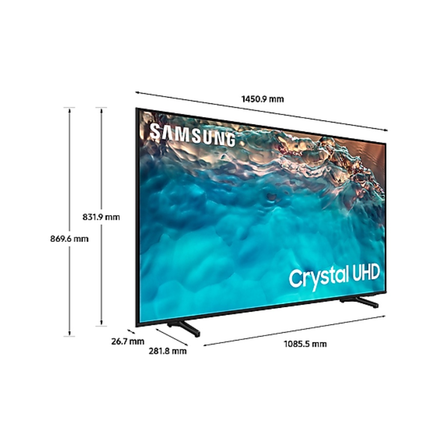 Smart TV Samsung Crystal UHD 4K 65 inch UA65BU8000KXXV