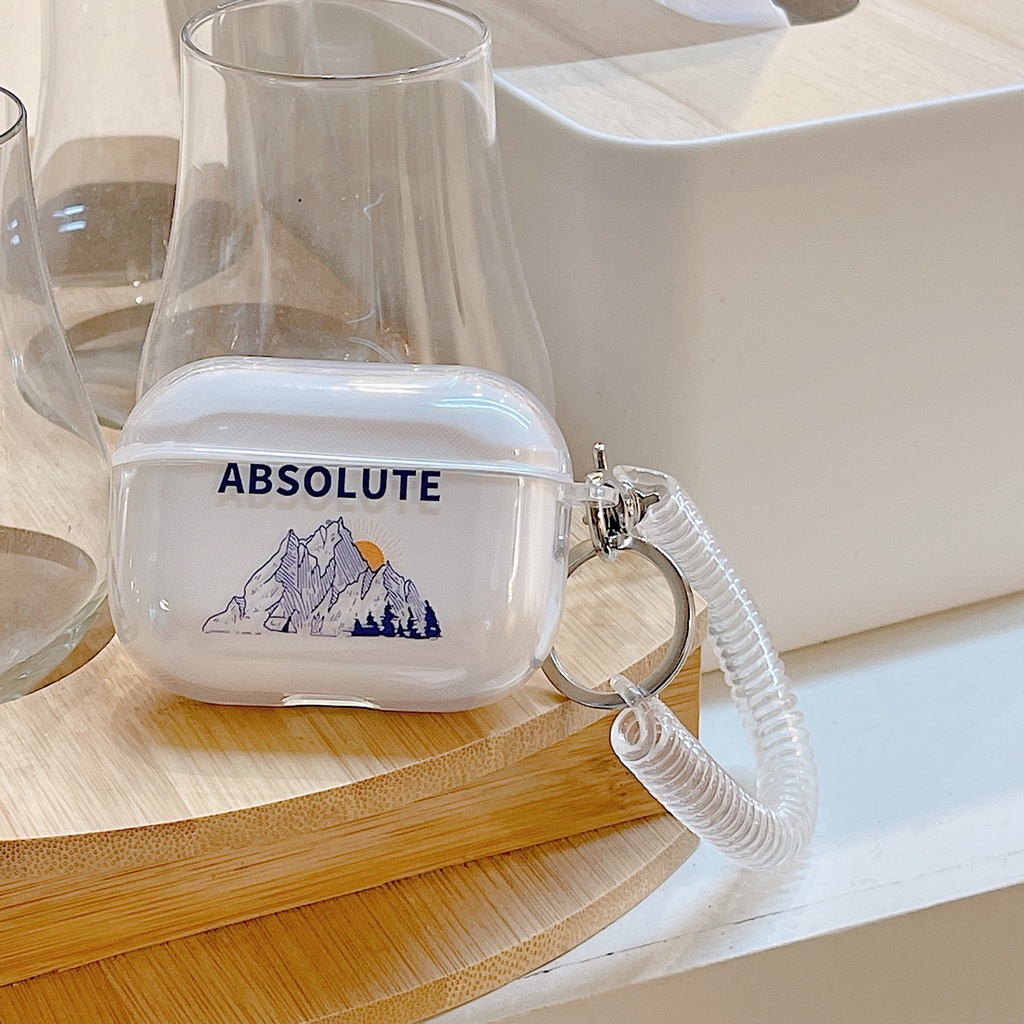 Vỏ Bảo Vệ Hộp Sạc Tai Nghe Bluetooth Airpods Pro 2/3 Họa Tiết Hoàng Hôn Alpine 2/3