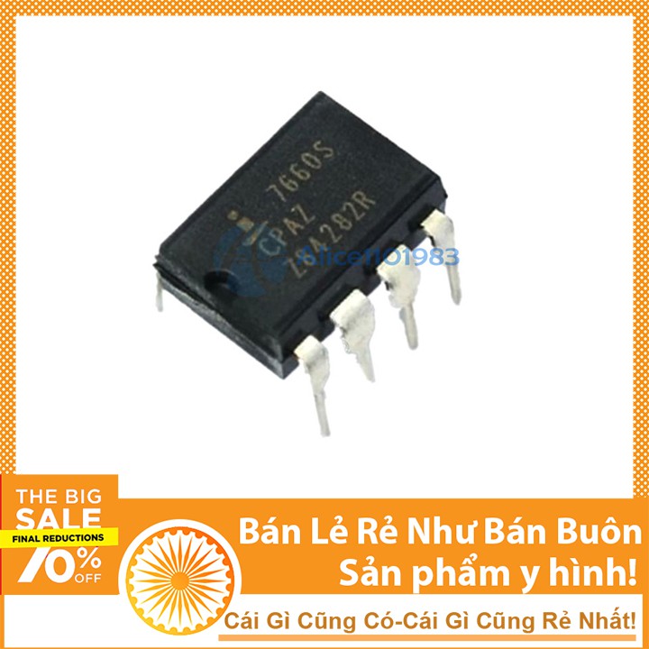 IC số ICL7660CPAZ DIP8