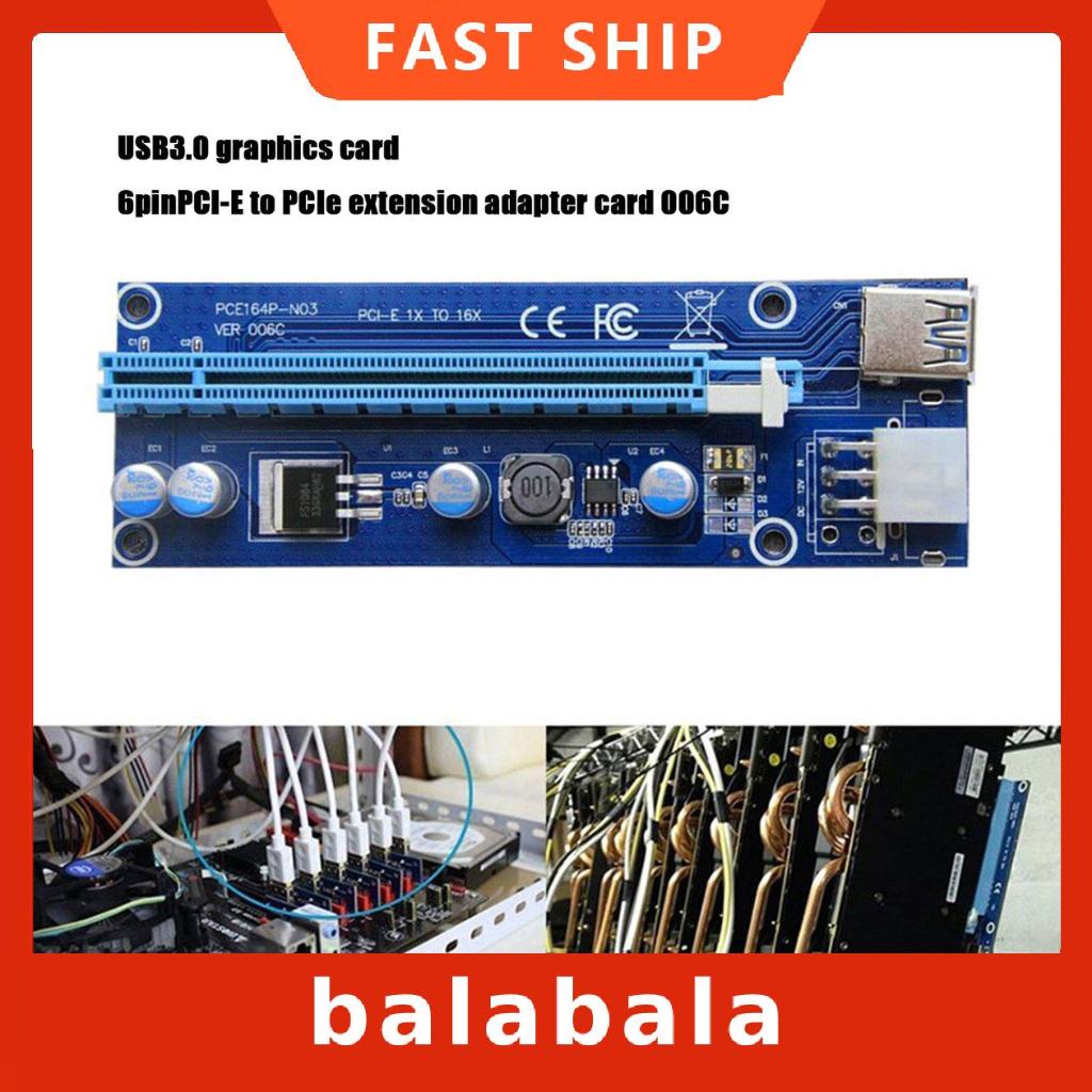 Bảng mạch mở rộng card đồ họa PCI-E 1X sang 16X 006C | BigBuy360 - bigbuy360.vn