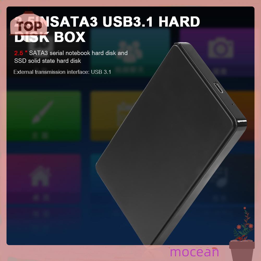 Hộp Đựng Ổ Cứng Ngoài 2.5 Inch Usb 3.1 Sata3 | BigBuy360 - bigbuy360.vn