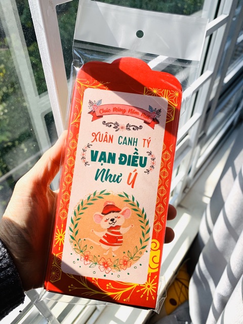 sét 20 bao lì xì (nhiều mẫu trộn lẫn)
