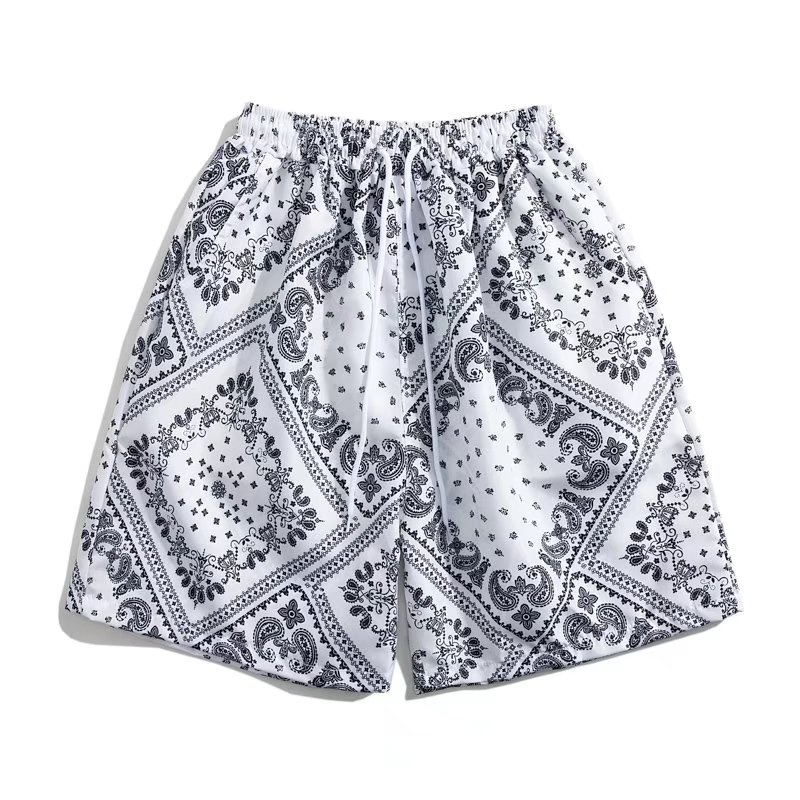 Quần Short Thể Thao Ống Rộng In Họa Tiết 2 Màu Tùy Chọn Size M-3XL Thời Trang Mùa Hè Cho Nam