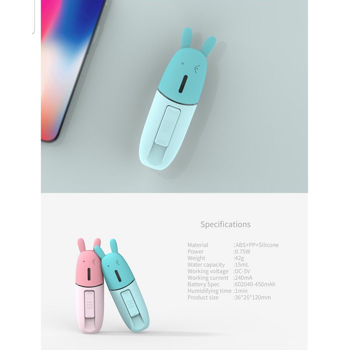 Máy Xịt Khoáng Mini – Máy Phun Sương Cầm Tay Công Nghệ Nano | BigBuy360 - bigbuy360.vn