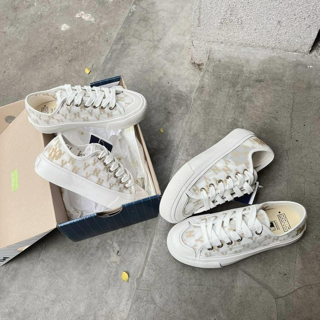 Giày Thể Thao MLB Lưới Thời Trang Cho Nữ Hàng Cao Cấp Giày MLB Playball Mono Mesh New York Yankees Full Box