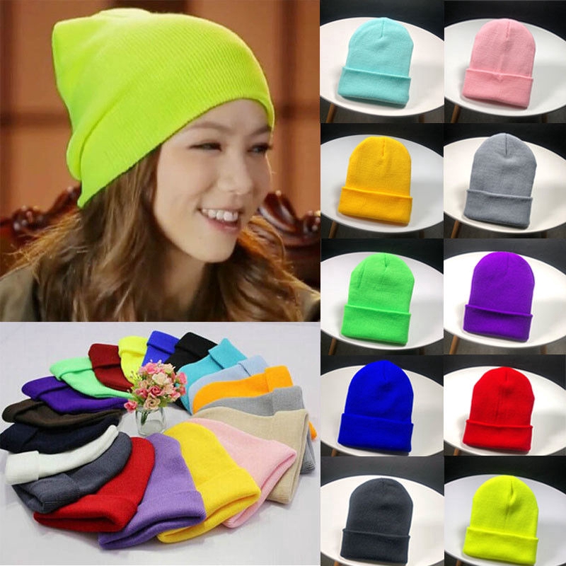 Mũ beanie trùm đầu giữ ấm cho nam và nữ