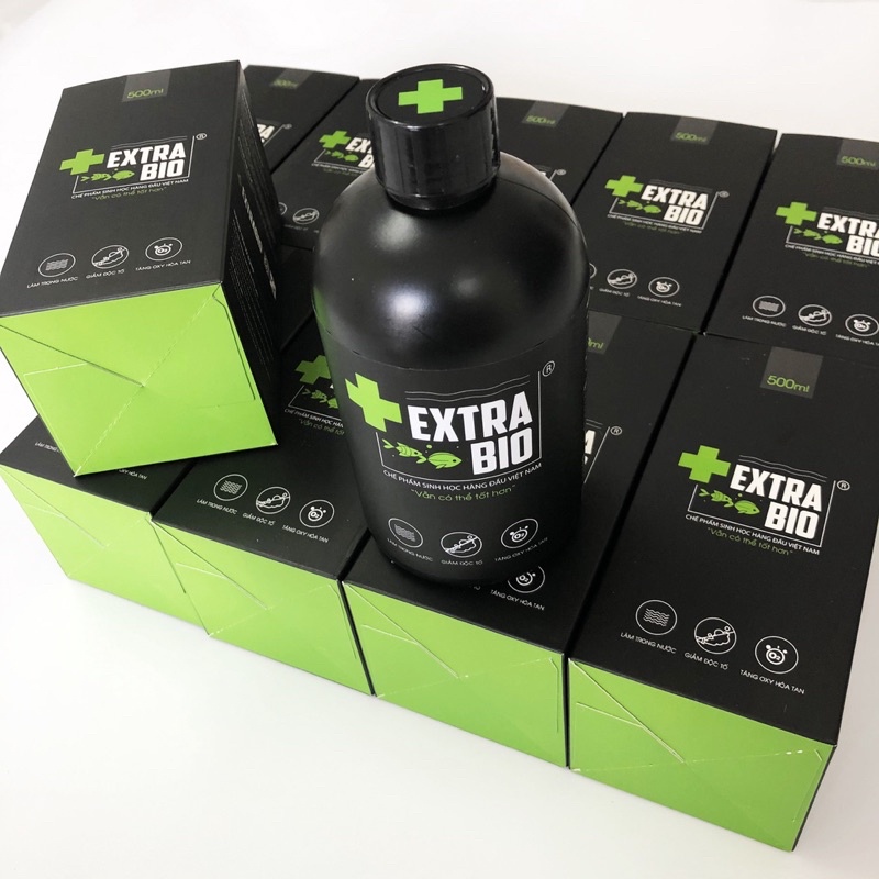 VI SINH HỒ CÁ KOI , BỂ CÁ CẢNH EXTRA BIO GIÚP  LÀM  TRONG NƯỚC  BỂ CÁ