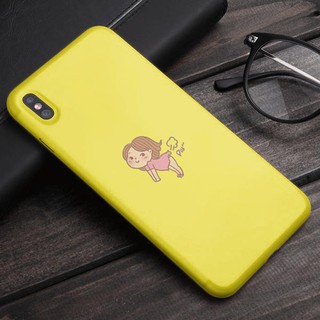 [Freeship toàn quốc từ 50k] Ốp lưng ảnh cô gái hài hước  TPU cao cấp siêu HOT cho Ip6 Ip7 IpXs IpXS Max Ip6 plus XR