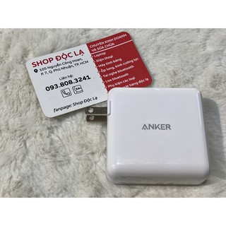Sạc anker powerport atom iii 60w 2 cổng a2322