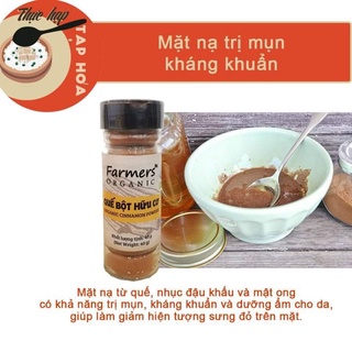 Bột quế hữu cơ Farmer 40g ( hũ thủy tinh )