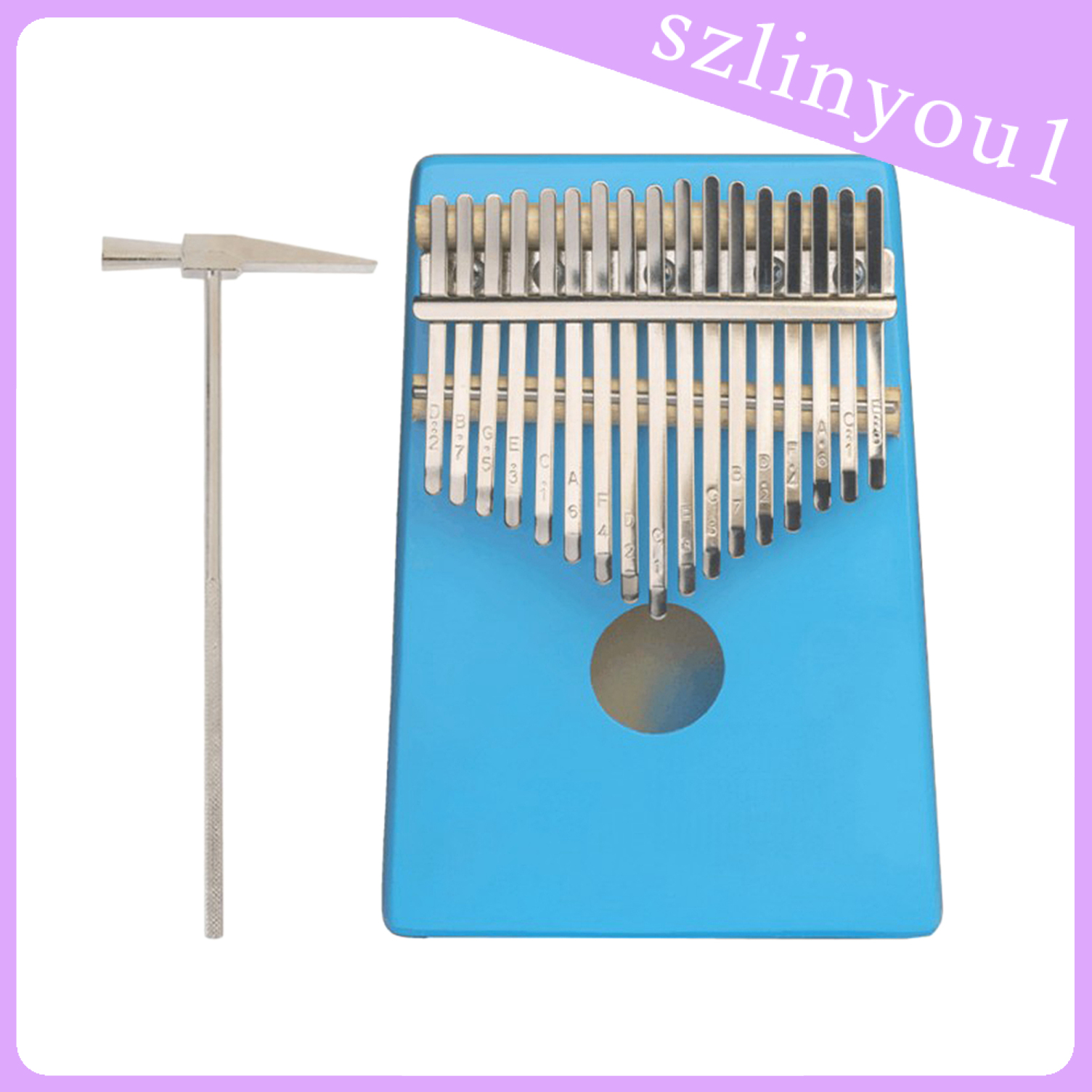 New Arrival Professional 17 Key Mini Kalimba Piano Thumb Finger Wood African Mbira Kalimba