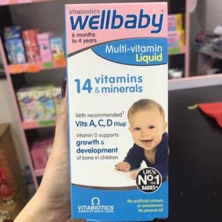 Wellbaby vitamin cho bé