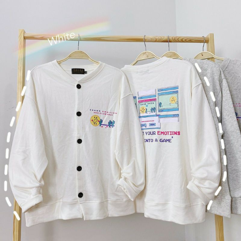 Áo Khoác bomber GAME form rộng unisex (Ảnh thật)