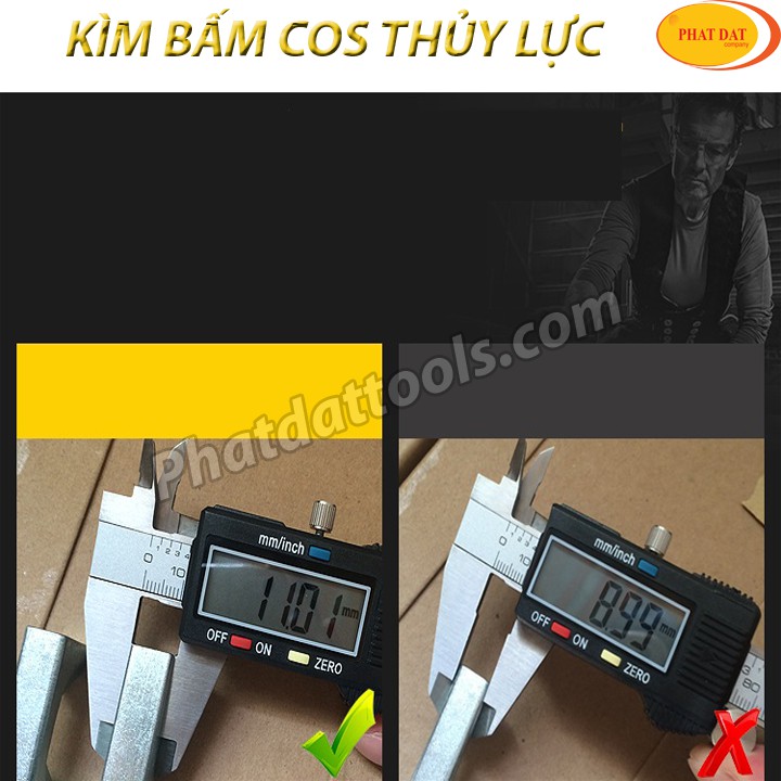 Kìm bấm cos thủy lực YQK70