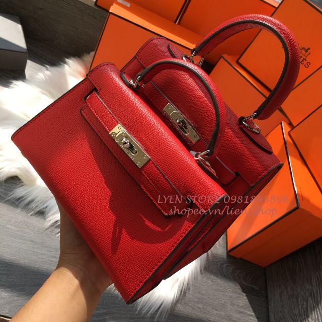 TÚI KELLY MINI TẶNG KÈM KHĂN QUẤN TÚI