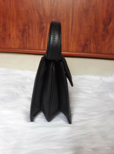 Túi xách tay da đan