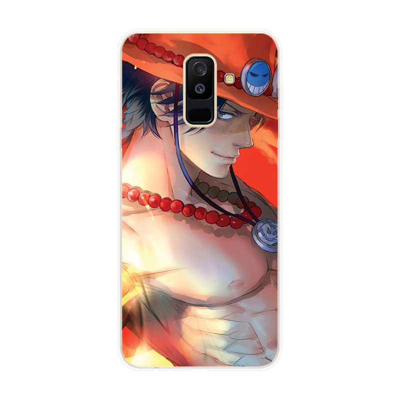 Ốp Lưng Samsung Galaxy A6 A6+ Plus A7 A8 A8+ Plus A9 2018 TPU mềm Case One Piece Ace