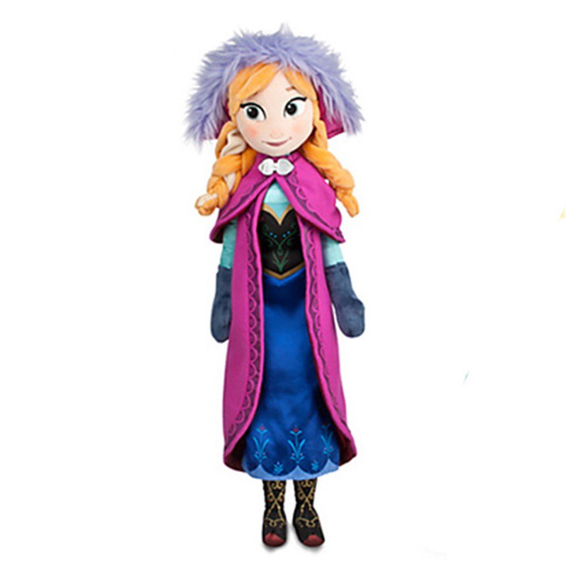 DISNEY Búp Bê Nhồi Bông Công Chúa Elsa Trong Phim Frozen Cao 40cm